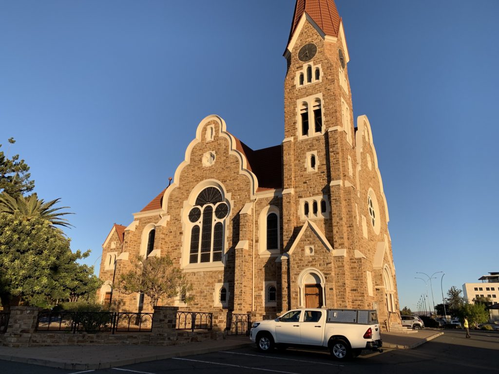 Christuskirche (Christchurch) is the most famous landmark of Windhoek.